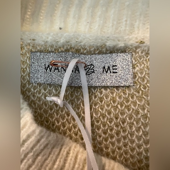 NWT Wanna B Me Star Knitted Sweater - Picture 8 of 10